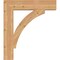 Ekena Millwork Thorton Block Smooth Bracket, Western Red Cedar, 5 1/2"W x 30"D x 34"H BKT06X30X34THR05SWR - alternate 4